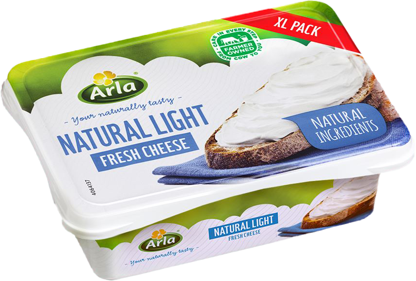 Arla® Cream Cheese Arla® Φρέσκο Τυρί Κρέμα Light 250γρ. Arla