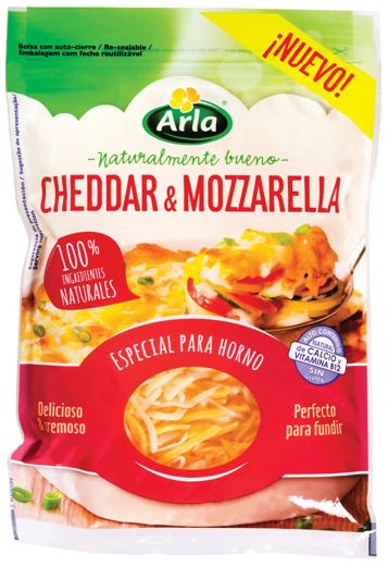 Arla® Cheddar & Mozzarella Shredded