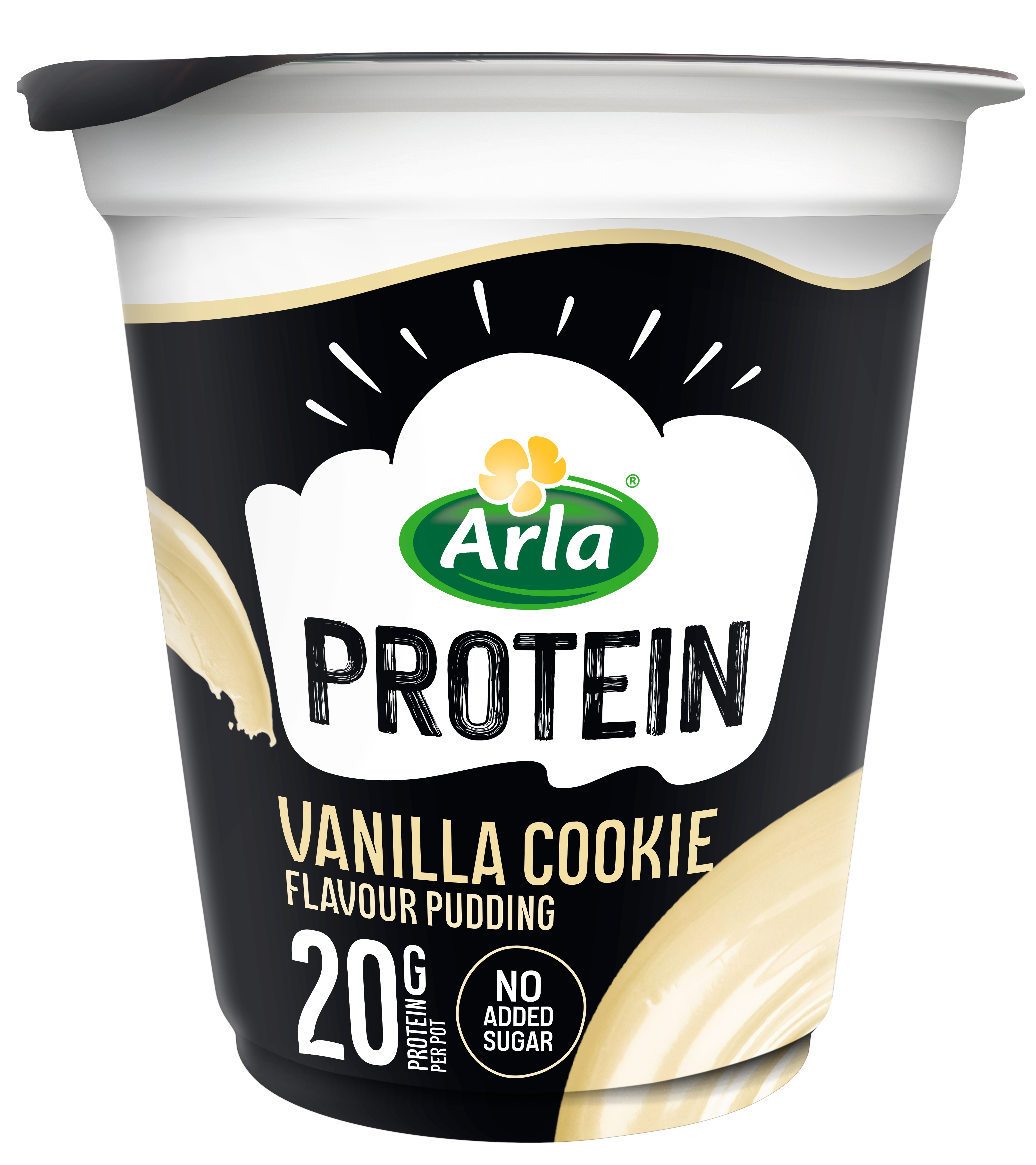 Arla® Protein Pudding Vanilla Cookie | Arla