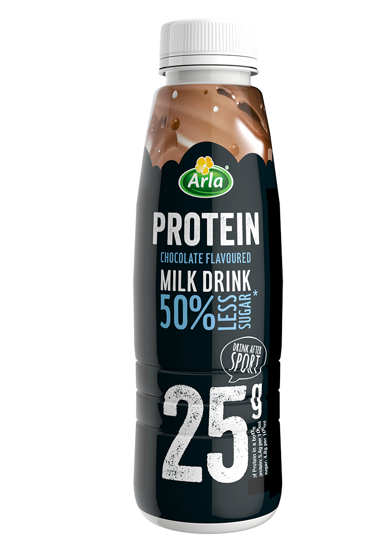 Arla® Protein Arla® Protein Chocolate flavoured milk drink with less