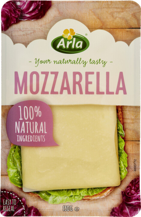 Arla® Mozzarella Cheese Slices 150 gr