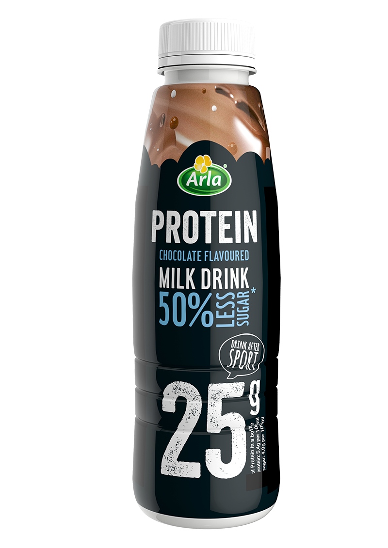 Arla® Protein Protein Σοκολατούχο Ρόφημα Γάλακτος Με Λιγότερη Ζάχαρη