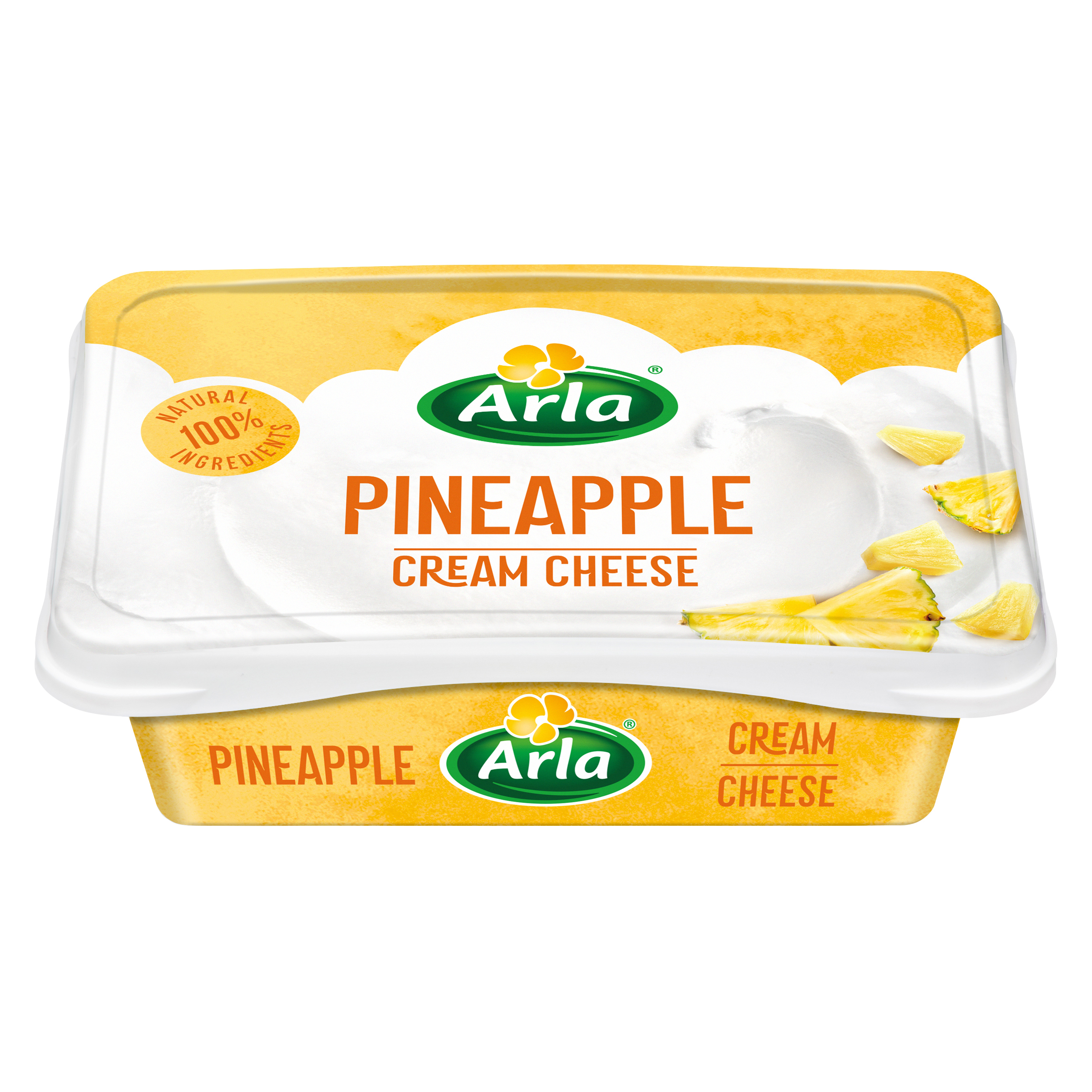 Arla® Cream Cheese Arla® Φρέσκο τυρί κρέμα Με Ανανά