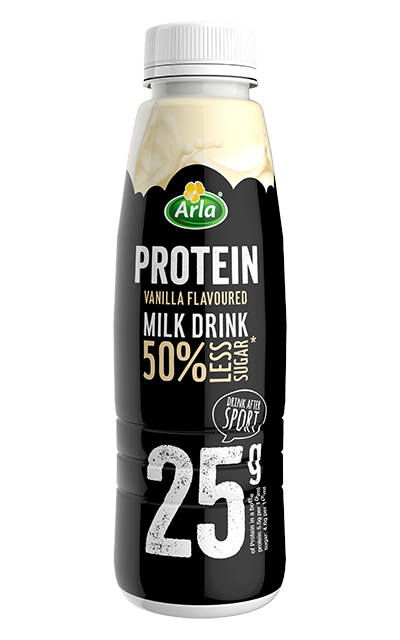 Arla® Protein Protein Βανίλια Ρόφημα Γάλακτος Με Λιγότερη Ζάχαρη